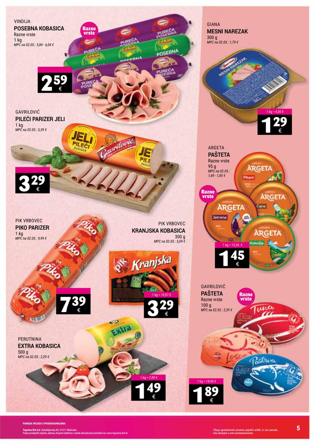 Stranica 5. Trgovina Krk kataloga - Tjedna Akcija
