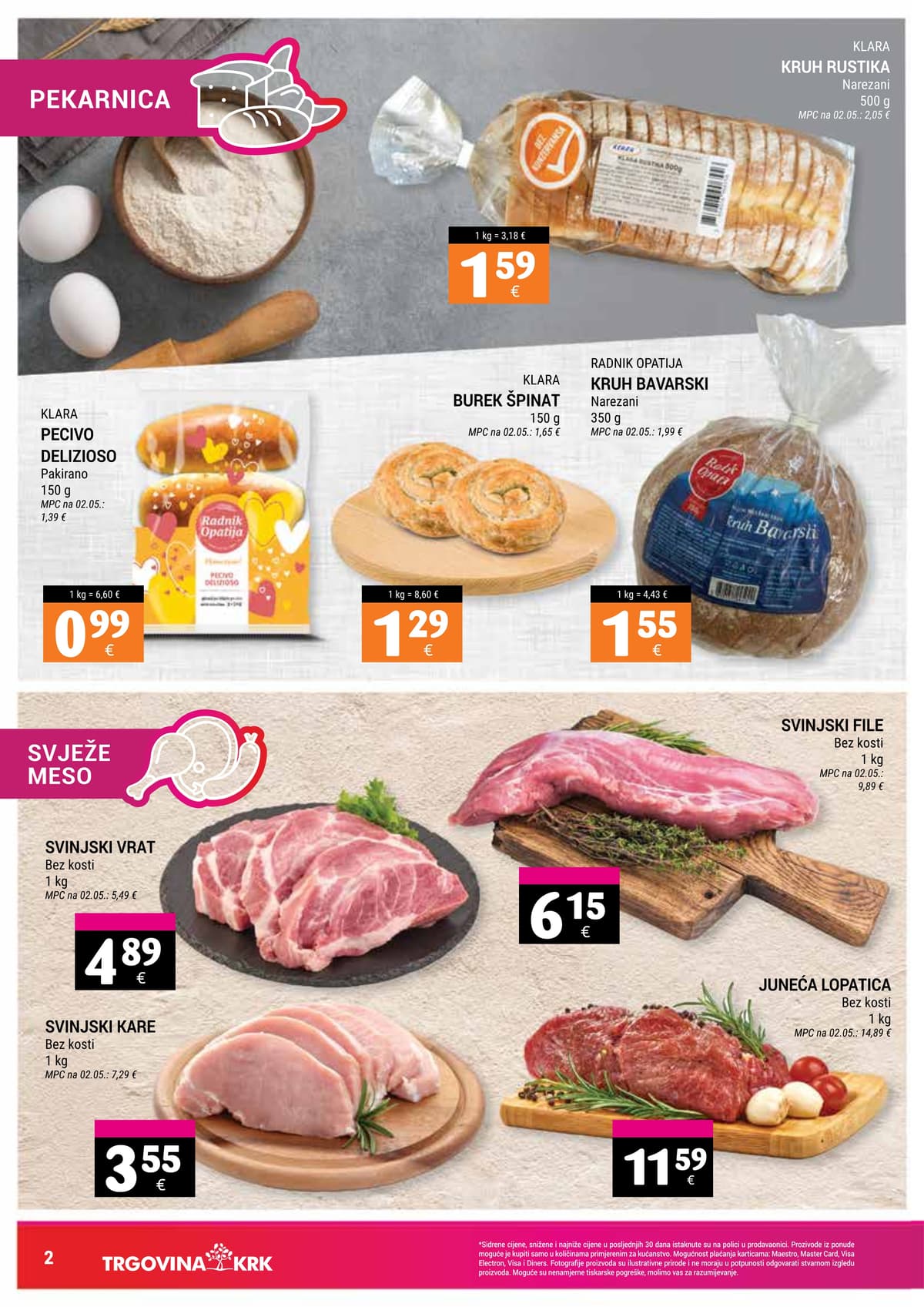 Stranica 2. Trgovina Krk kataloga - Akcijska Ponuda