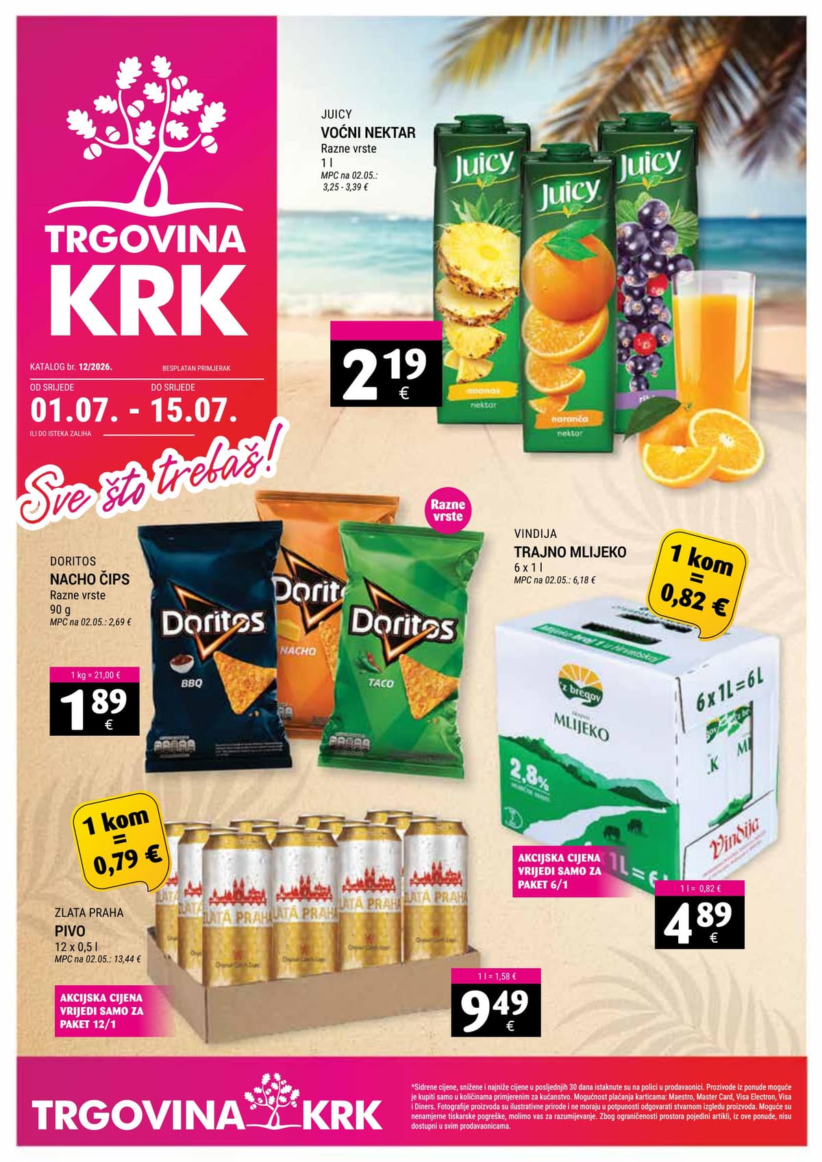 Stranica 1. Trgovina Krk kataloga - Akcijska Ponuda od 04.07.2026