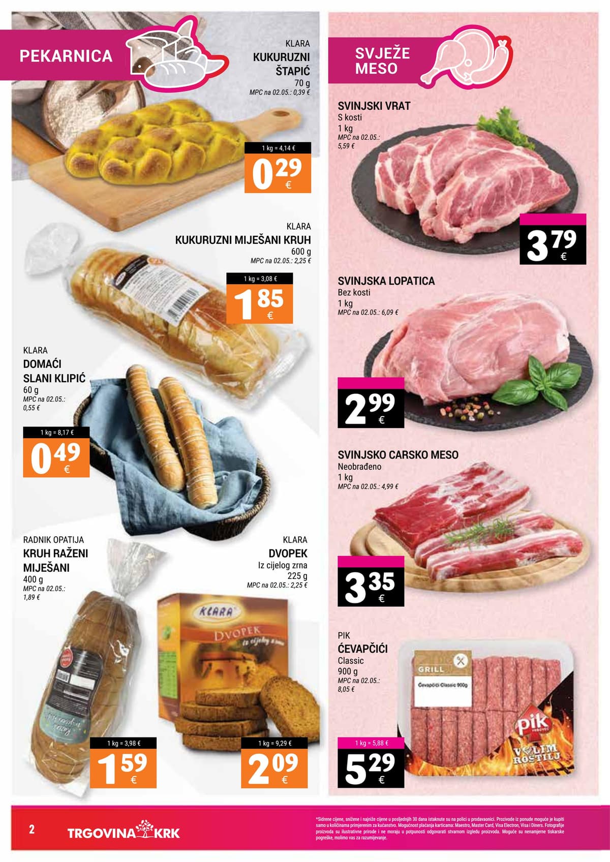 Stranica 2. Trgovina Krk kataloga - Akcijska Ponuda