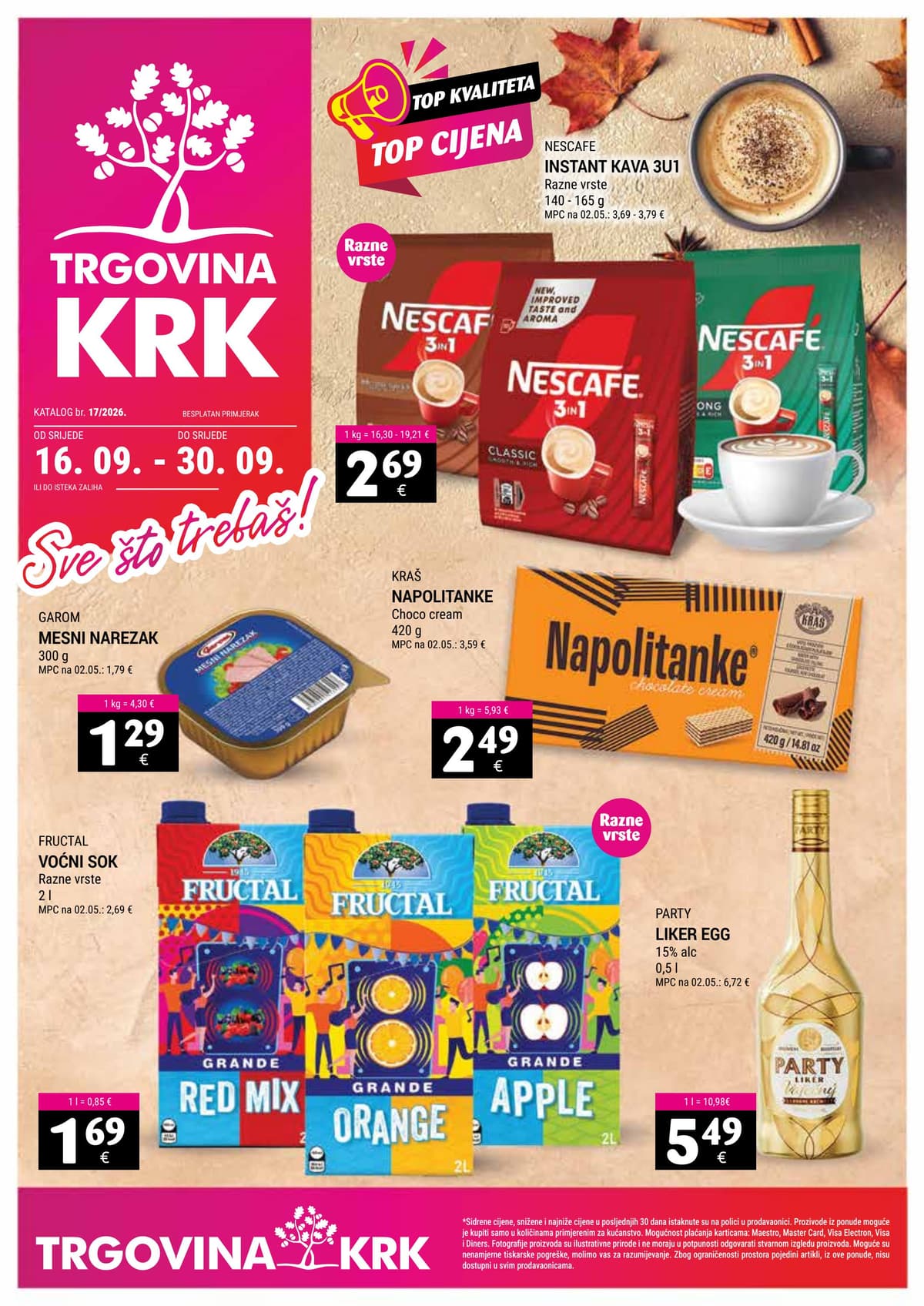 Stranica 1. Trgovina Krk kataloga - Akcijska Ponuda