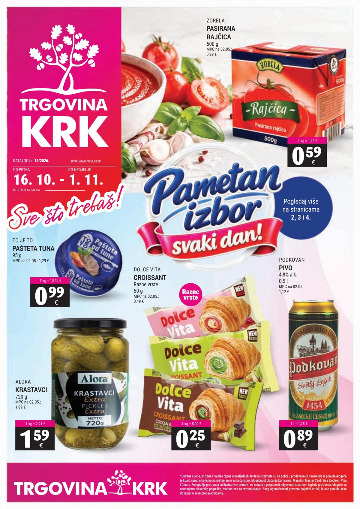 Stranica 1. Trgovina Krk kataloga - Akcijska Ponuda