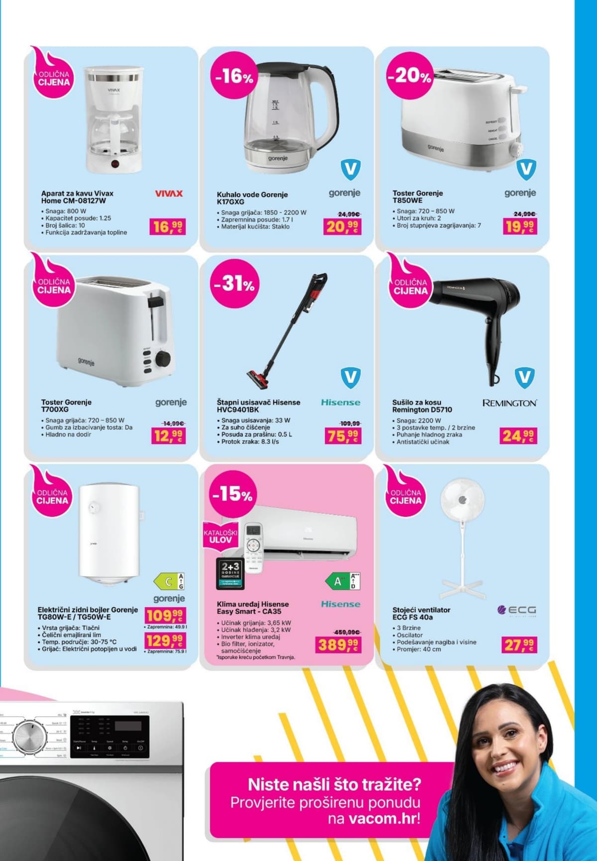 Stranica 2. Vacom kataloga - Sve Za Opremanje Apartmana od 26.03.2026.