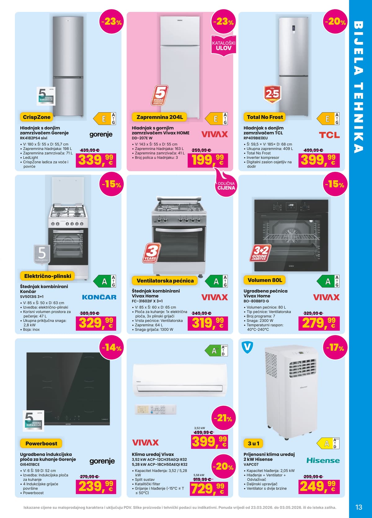 Stranica 13. Vacom kataloga - Proljetna Ponuda od 26.03.2026.