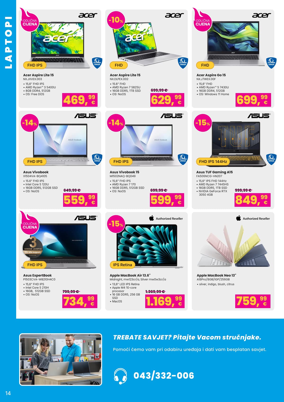 Stranica 14. Vacom kataloga - Ljetni Katalog