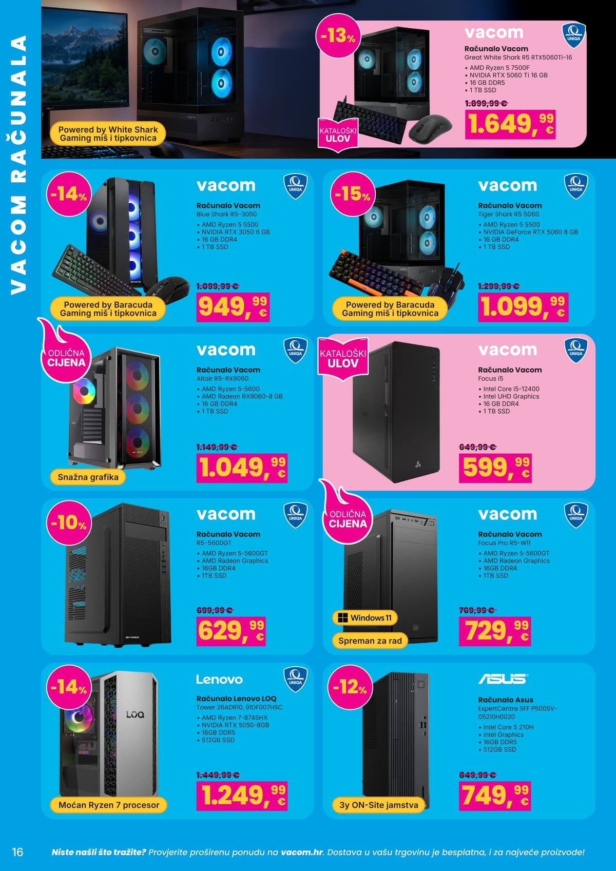 Stranica 16. Vacom kataloga - Ljetni Katalog
