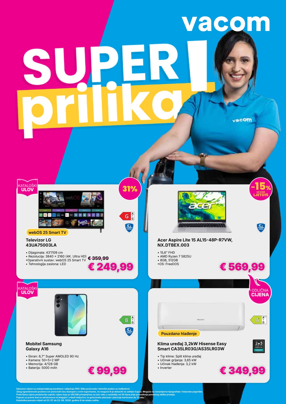 Stranica 1. Vacom kataloga - Super Prilika od 31.07.2026.