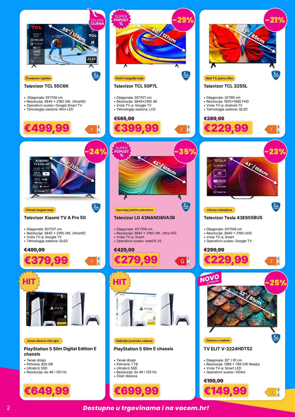Stranica 2. Vacom kataloga - Listopad 2026 od 16.10.2026.