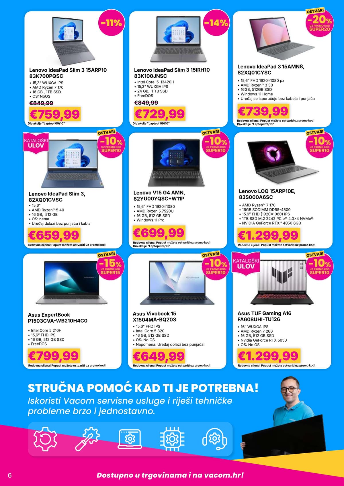 Stranica 6. Vacom kataloga - Listopad 2026 od 16.10.2026.