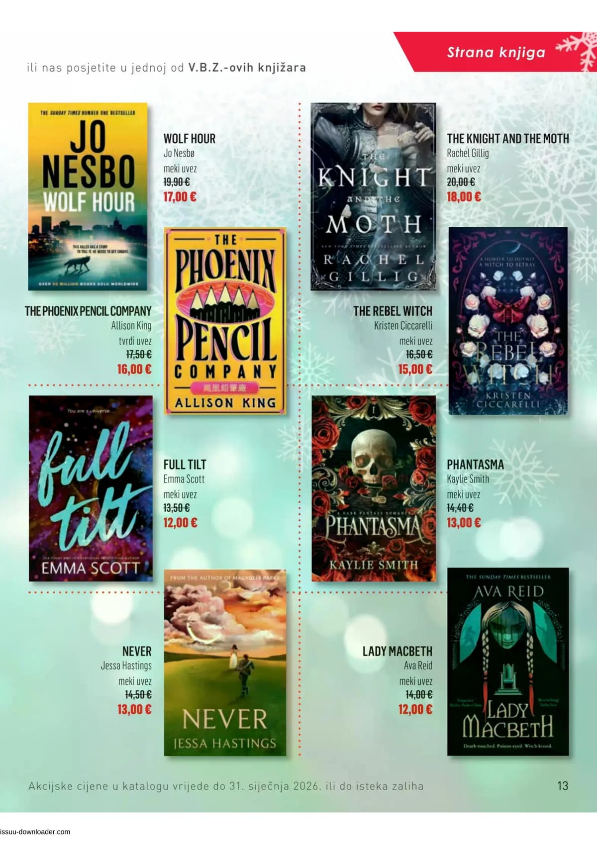 Stranica 13. VBZ kataloga - Božični katalog od 27.02.2026.
