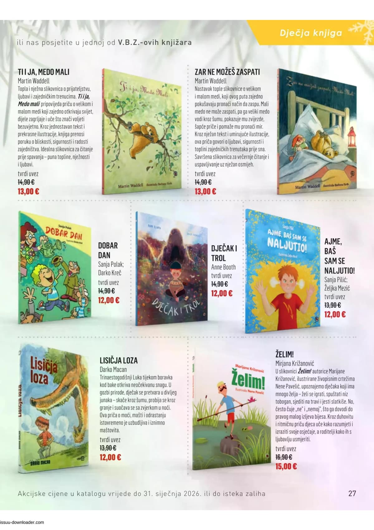 Stranica 27. VBZ kataloga - Božični katalog od 27.02.2026.