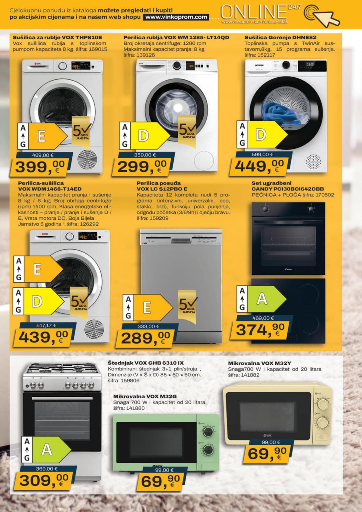 Stranica 3. Vinkoprom kataloga - Ožujak-Travanj 2026.