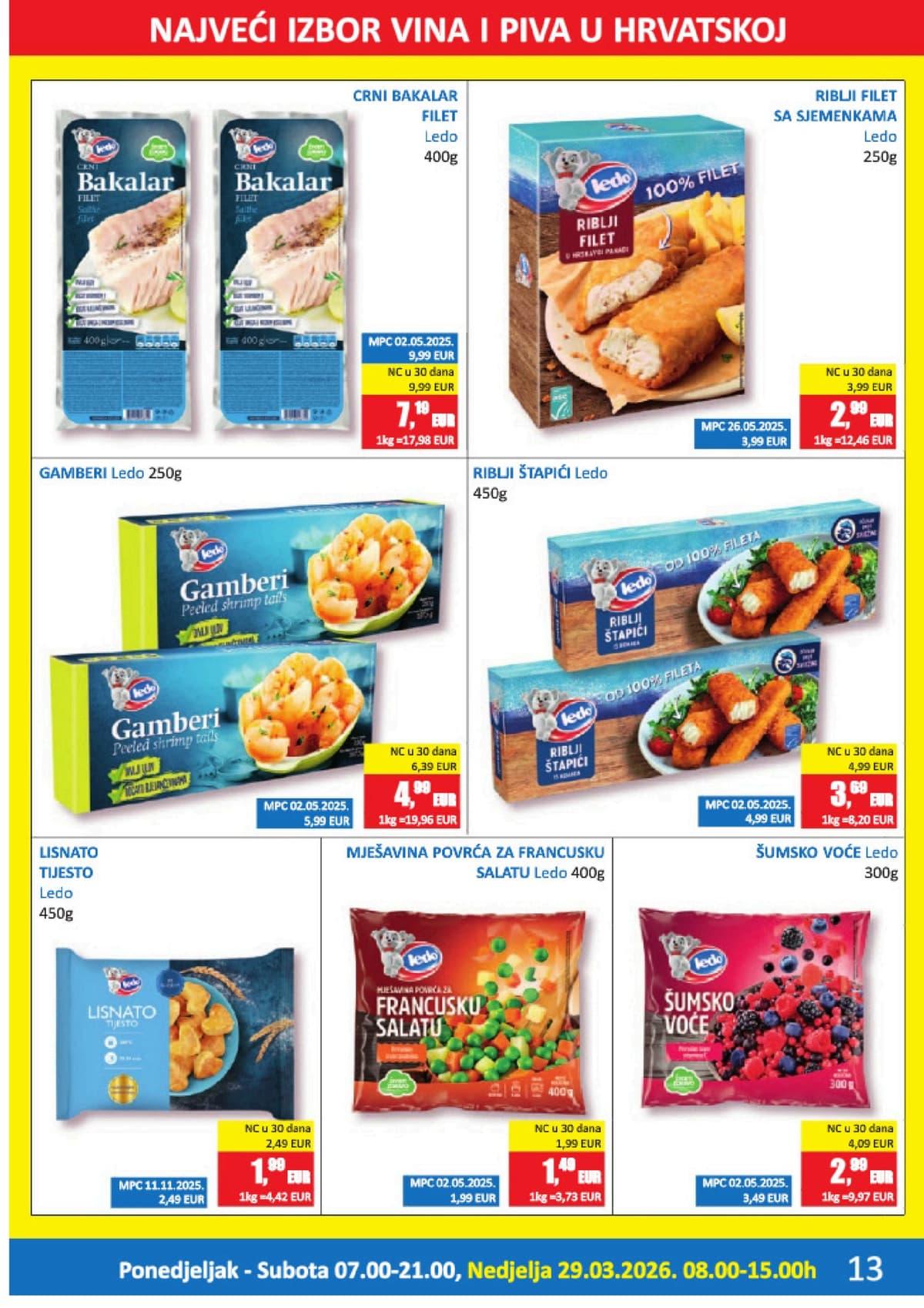 Stranica 13. Vrutak kataloga - Ožujak 2026. od 20.03.2026.