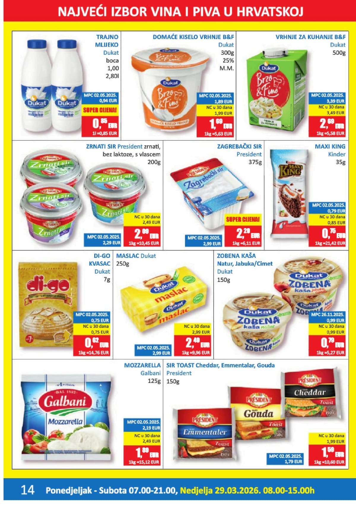 Stranica 14. Vrutak kataloga - Ožujak 2026.
