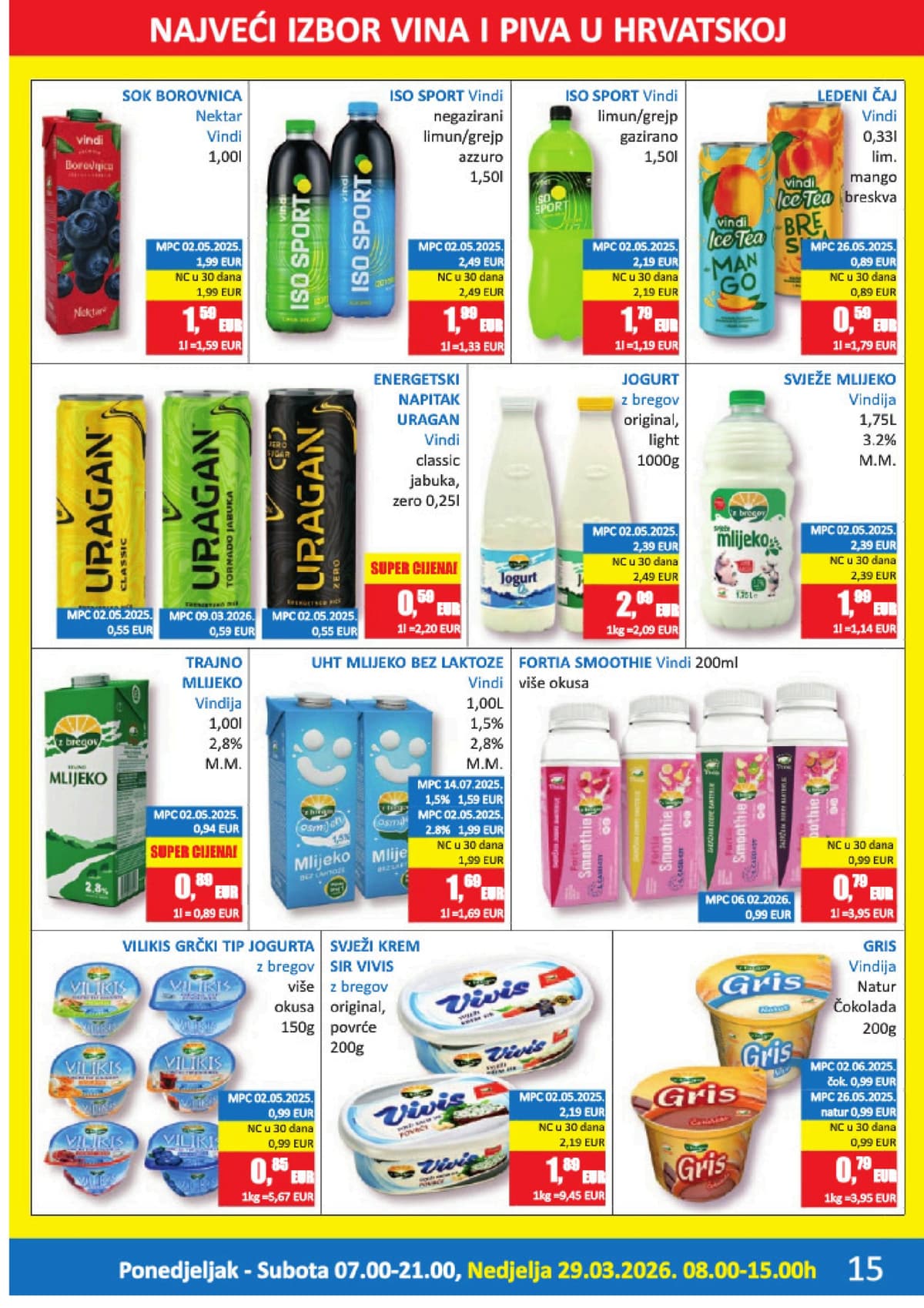 Stranica 15. Vrutak kataloga - Ožujak 2026.