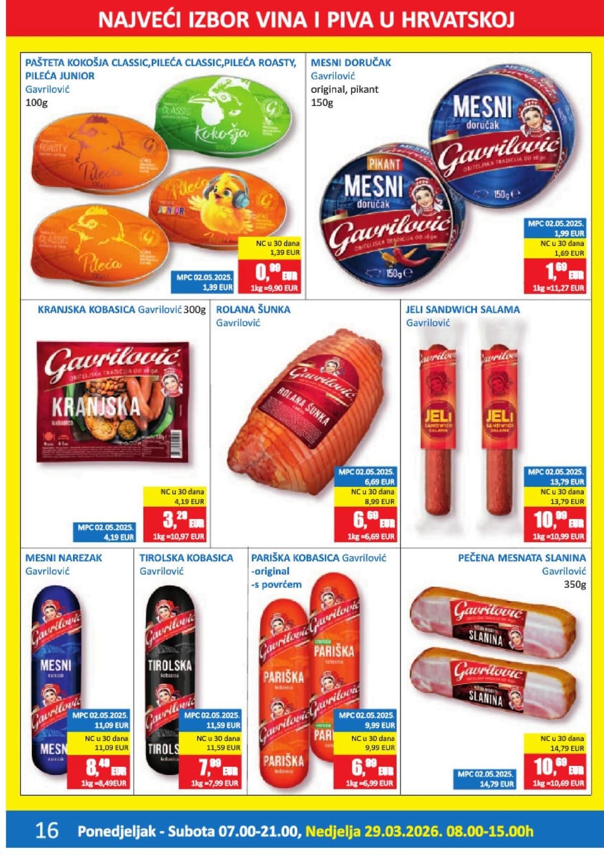 Stranica 16. Vrutak kataloga - Ožujak 2026. od 20.03.2026.