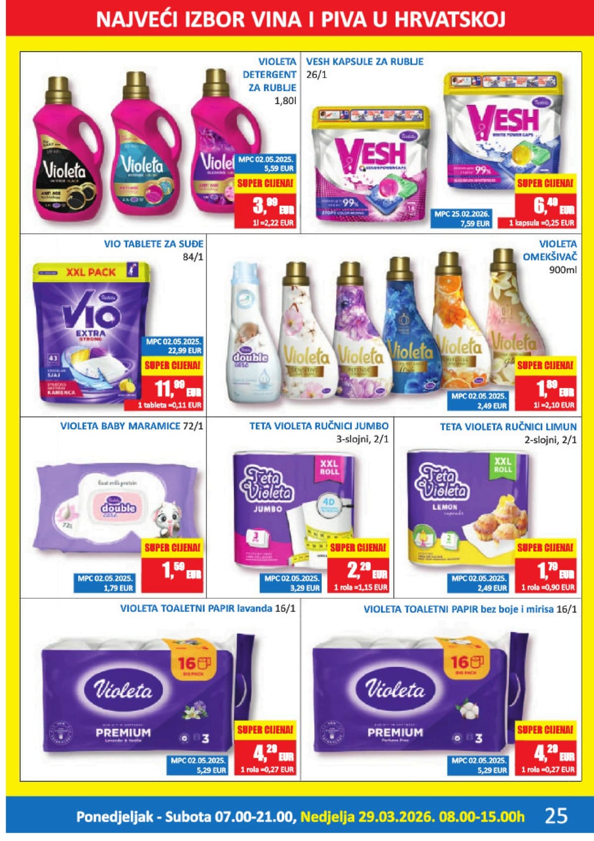 Stranica 25. Vrutak kataloga - Ožujak 2026. od 20.03.2026.