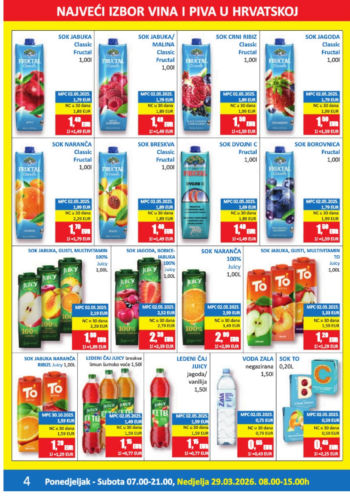 Stranica 4. Vrutak kataloga - Ožujak 2026. od 20.03.2026.