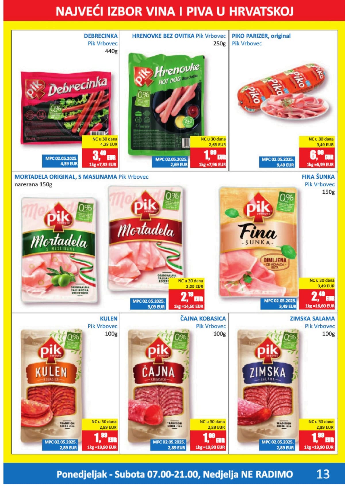 Stranica 13. Vrutak kataloga - Akcijska Ponuda od 14.04.2026.