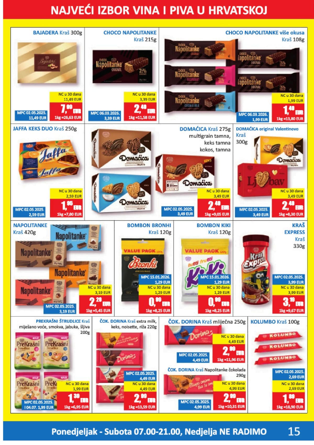 Stranica 15. Vrutak kataloga - Akcijska Ponuda od 14.04.2026.