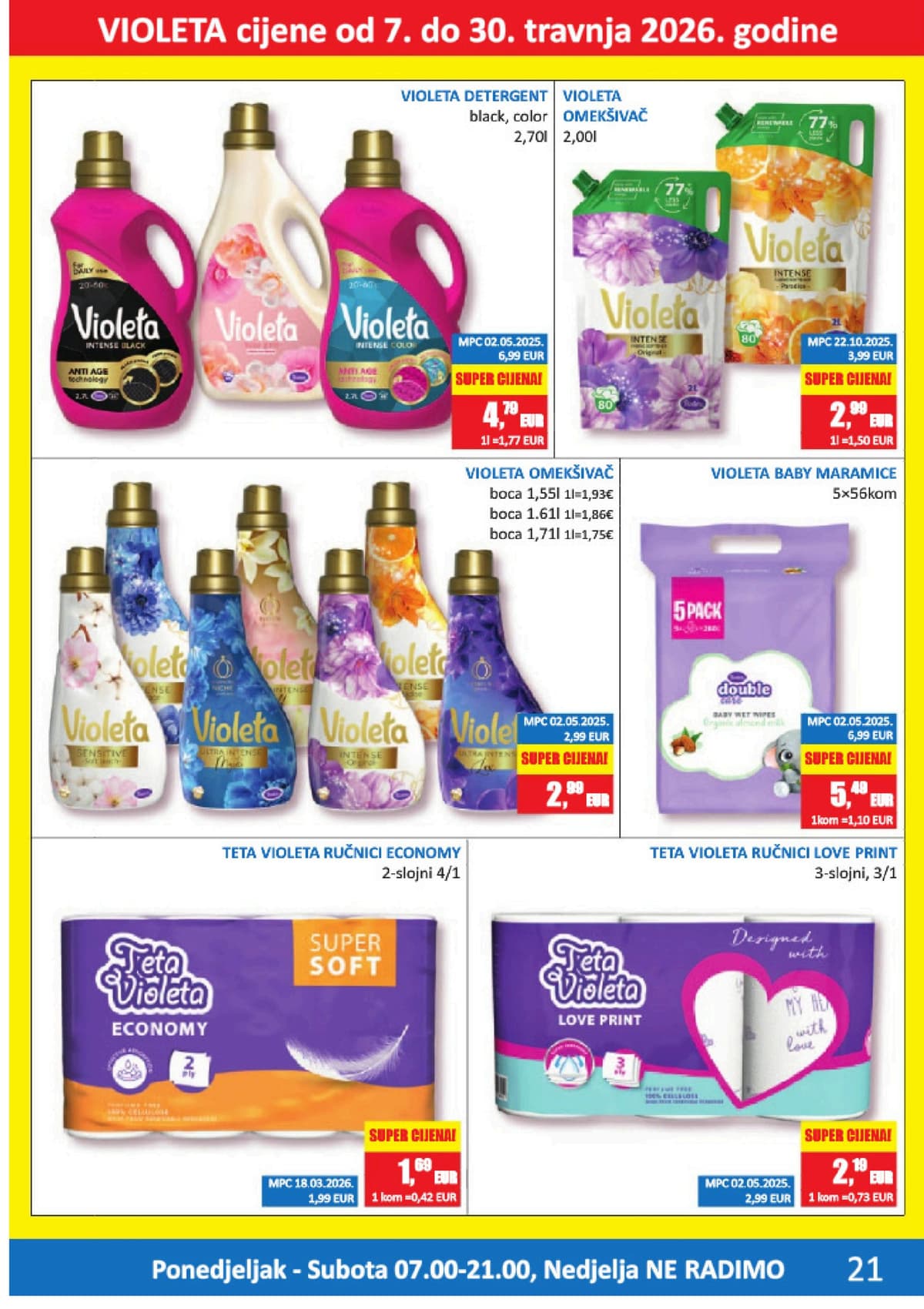 Stranica 21. Vrutak kataloga - Akcijska Ponuda od 14.04.2026.