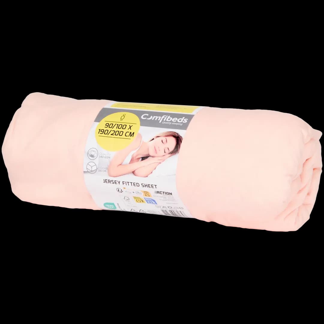 Comfibeds plahta od džerseja s gumicom 90 x 200 cm Akcija u trgovini Action