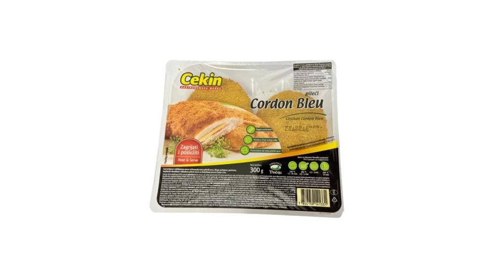 Panirani pileći Cordon Bleu 300 g Cekin Akcija u trgovini Plodine