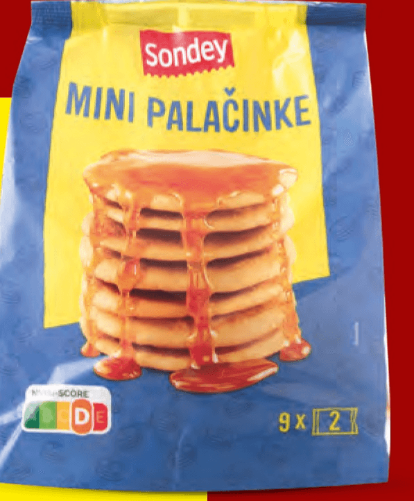 Sondey Mini palačinke 360 g Akcija u trgovini Lidl