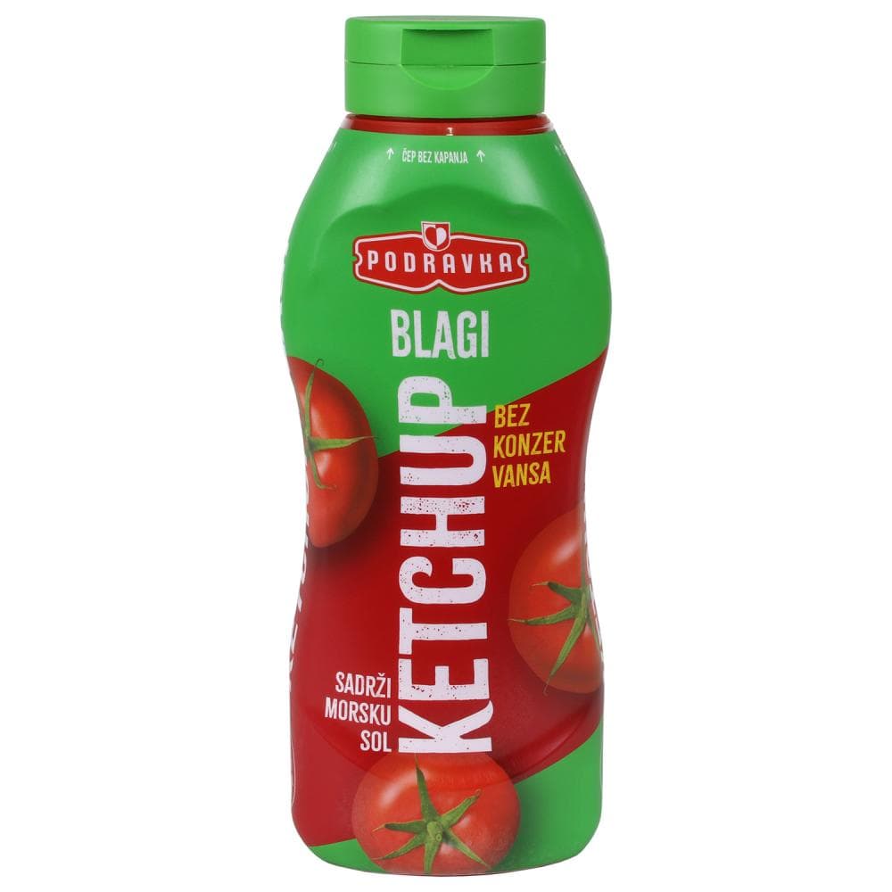 Ketchup 1 kg Podravka Akcija u trgovini KTC