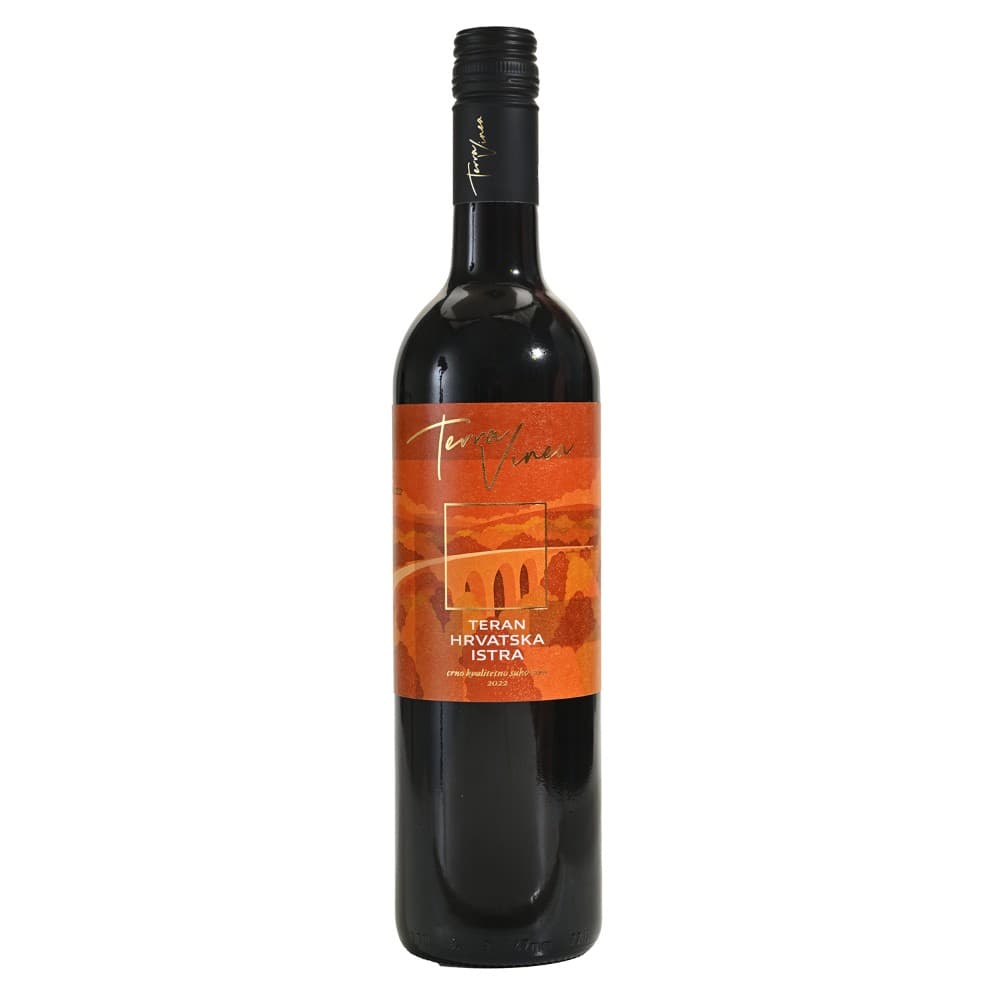 Teran crno vino 0,75 l Terra Vinea Akcija u trgovini Konzum