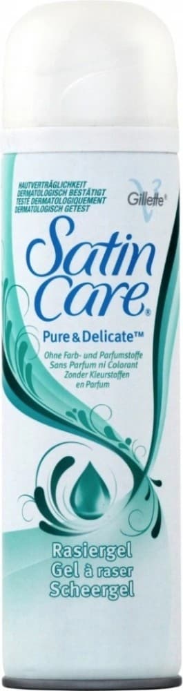 Gillette Satin Care gel za brijanje pure & delicate 200 ml Akcija u trgovini Pivac