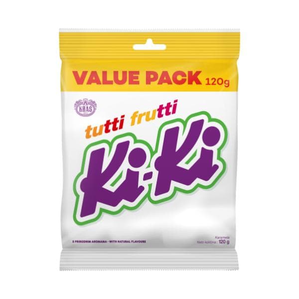 Bombon Kiki Tutti Frutti 120g Kraš Akcija u trgovini Vrutak