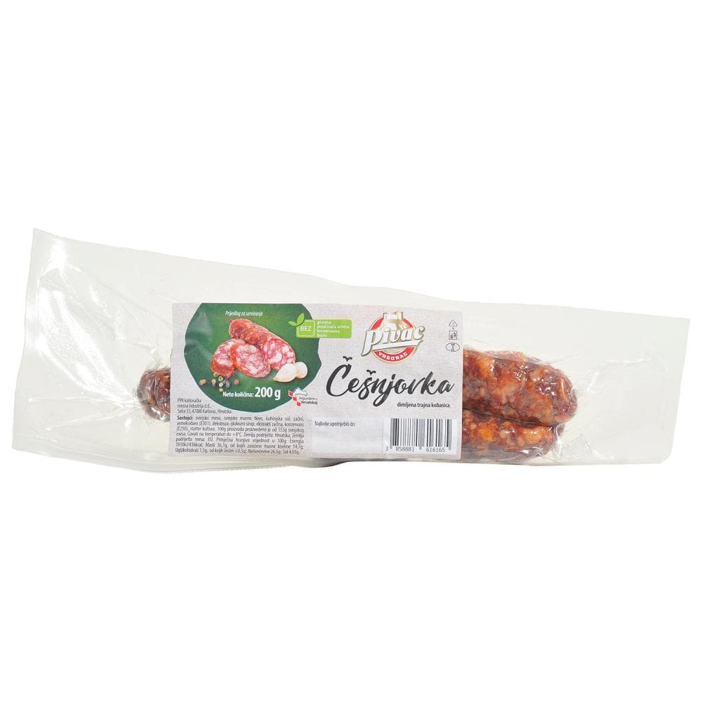 Pivac Češnjovka 200 g Akcija u trgovini Pivac