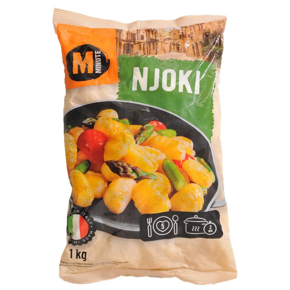 Minute njoki 1000g Akcija u trgovini Konzum
