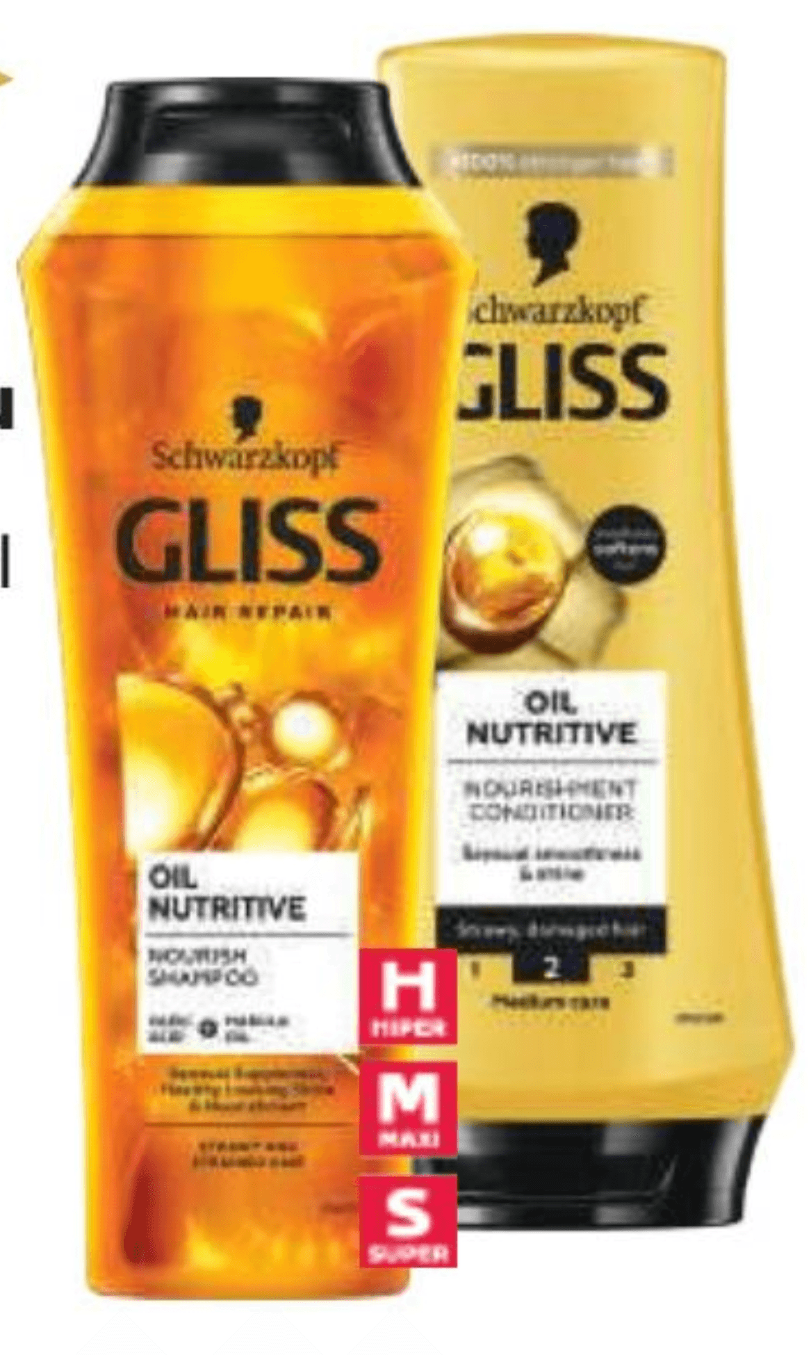 Gliss, Schwarzkopf šampon ili regenerator 250 ml ili 200 ml Akcija u trgovini Tommy