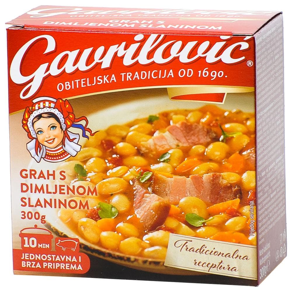 Gavrilović Grah 300 g Akcija u trgovini Tommy
