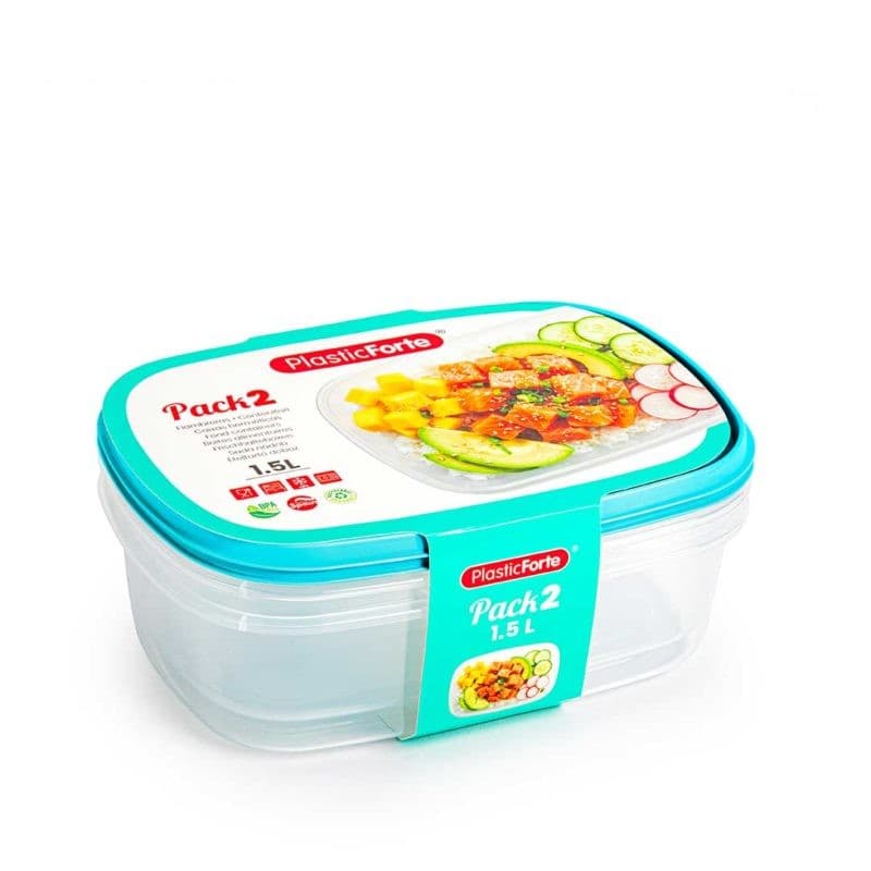 PlasticForte posuda za hranu 3 kom Akcija u trgovini NTL
