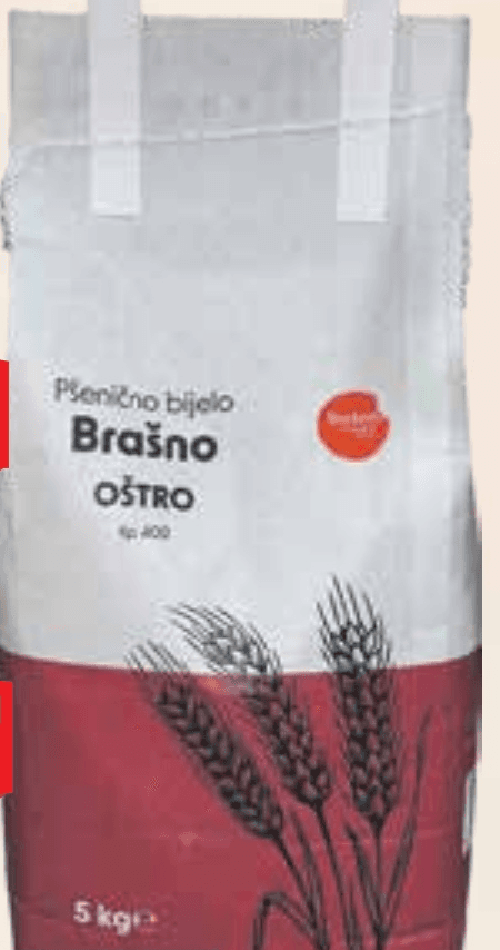 Brašno pšenično T-400 oštro 5 kg Akcija u trgovini 365 Market