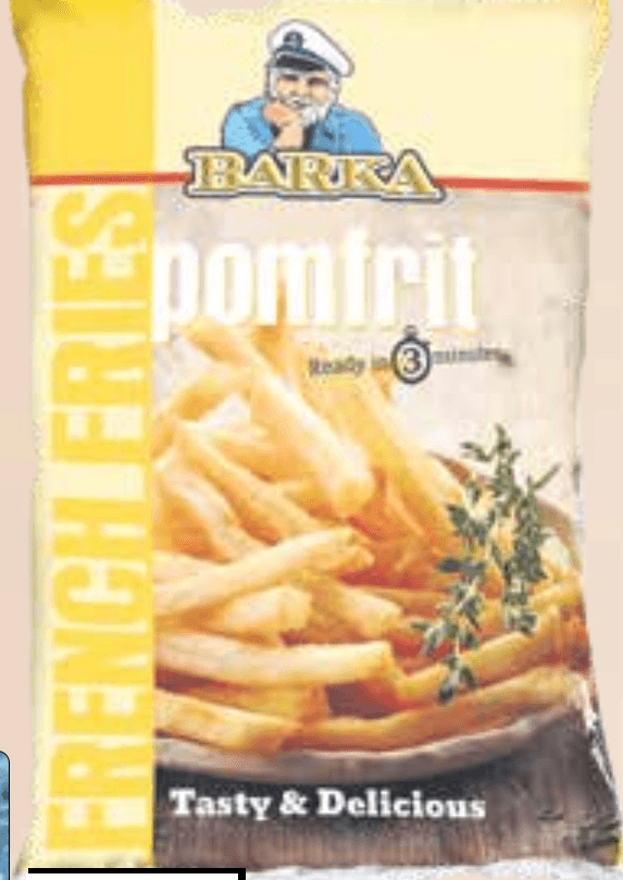Barka pommes frites 1 kg Akcija u trgovini KTC