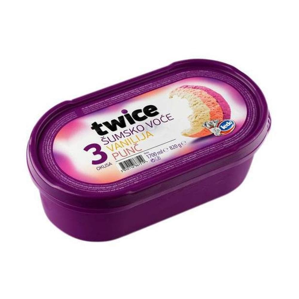 Twice Ledo Sladoled 1.7 L Twice, Ledo Akcija u trgovini Tommy