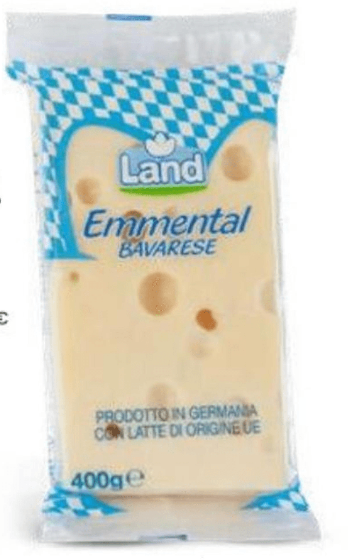 Sir Emmental Bavarski 400 g Land Akcija u trgovini Eurospin