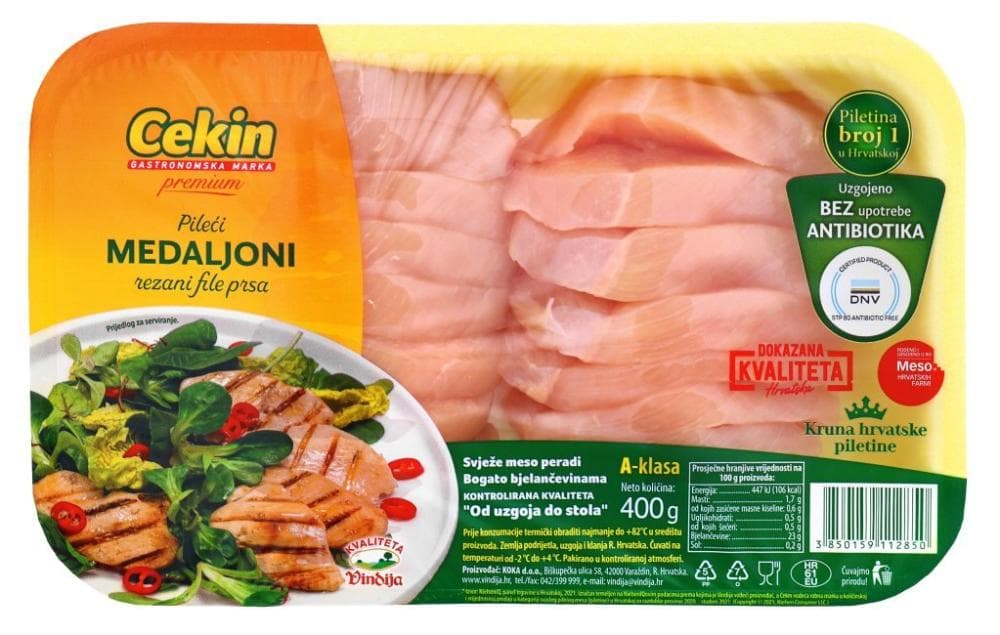Pileći odresci od filea 400 g Cekin Akcija u trgovini Spar
