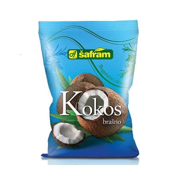 Kokos brašno 200 g Š-extra Šafram Akcija u trgovini KTC