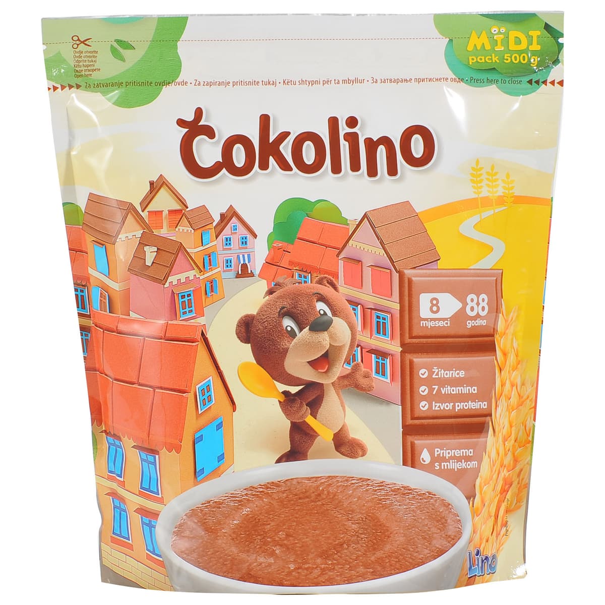 Lino Keksolino, Čokolino lješnjak 500 g Akcija u trgovini Studenac