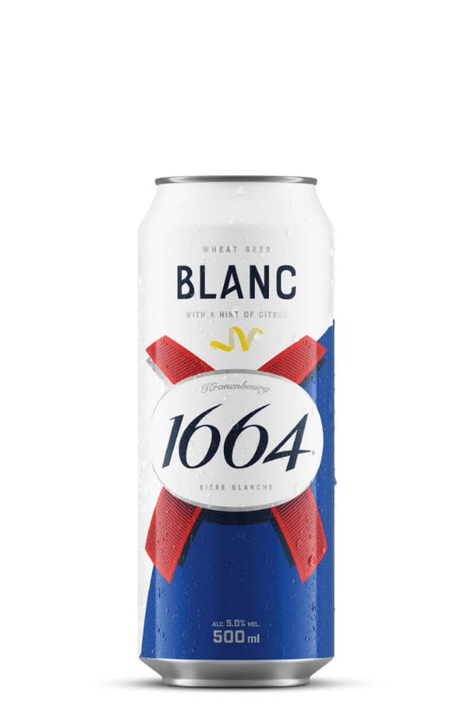 Blanc 1664 pivo svijetlo 5% alk. 2 l (4 x 500 ml) Akcija u trgovini NTL