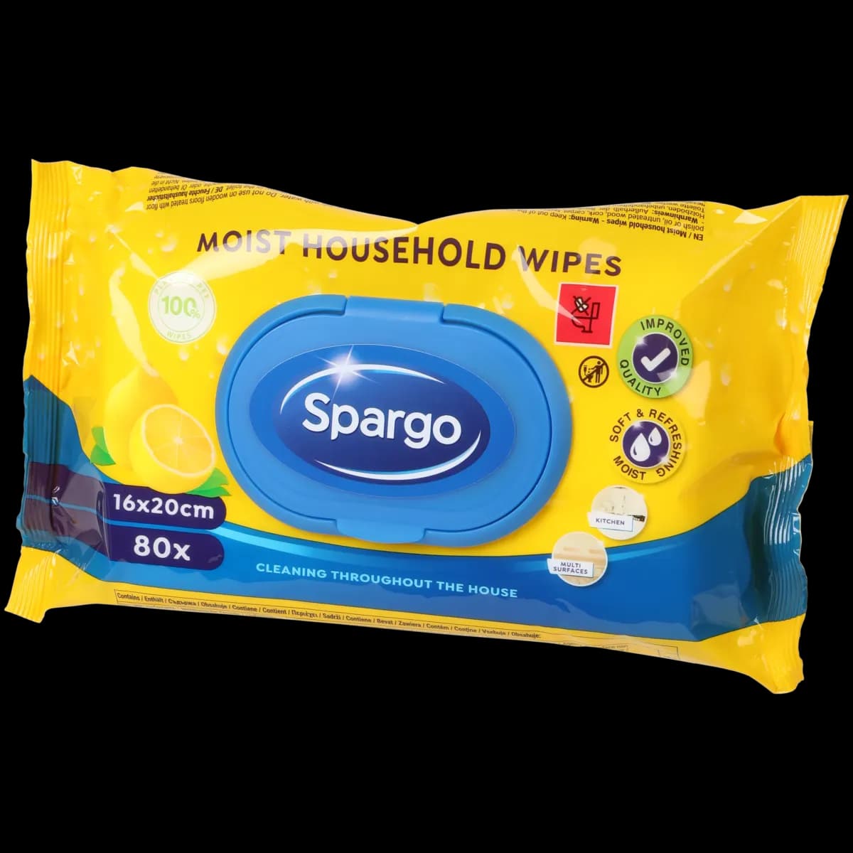 Spargo vlažne maramice za kućanstvo 80 komada Akcija u trgovini Action