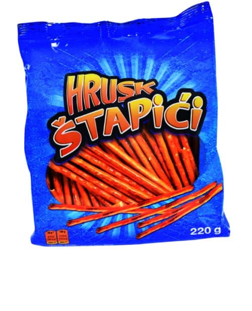Hrusk Štapići slani 220 g Akcija u trgovini 365 Market