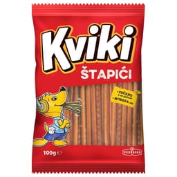 Kviki slani štapići, pereci, ribice
