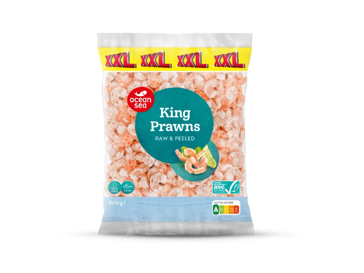 Blanširane kozice 900 g Ocean Sea Akcija u trgovini Lidl