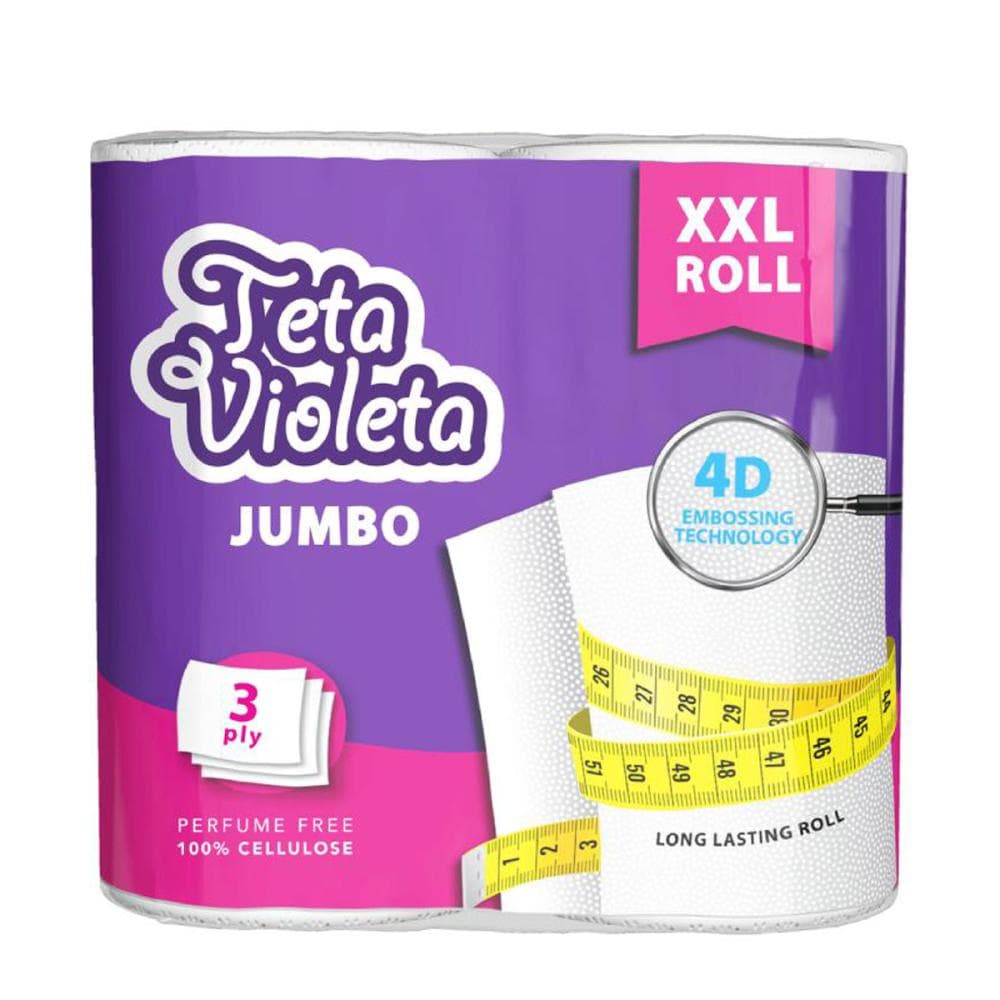 Ručnik papirnati Violeta Jumbo 2 role Akcija u trgovini KTC